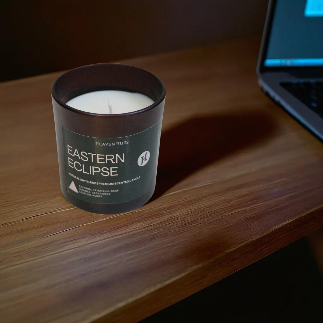 Eastern Eclipse Scented Soy Candle, Pinotage Jar