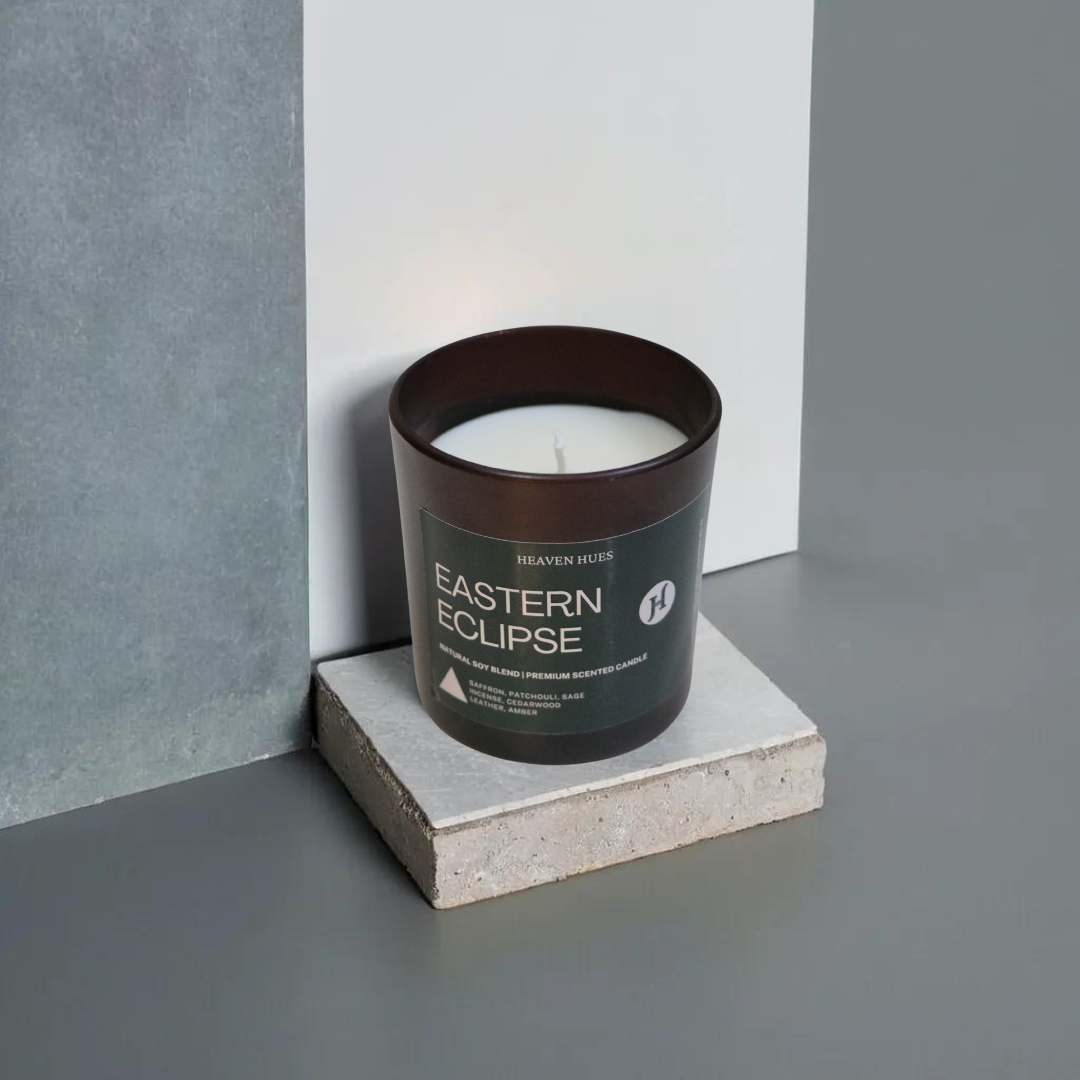 Eastern Eclipse Scented Soy Candle, Pinotage Jar