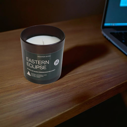 Eastern Eclipse Scented Soy Candle, Pinotage Jar
